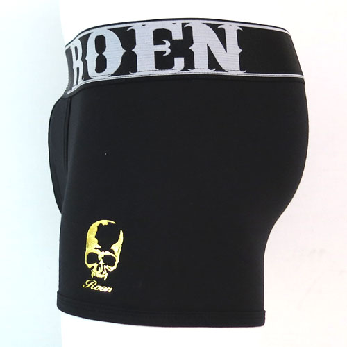 Roen/WORM HOLE BONE ボクサー(ブラック/ゴールド)ロエン